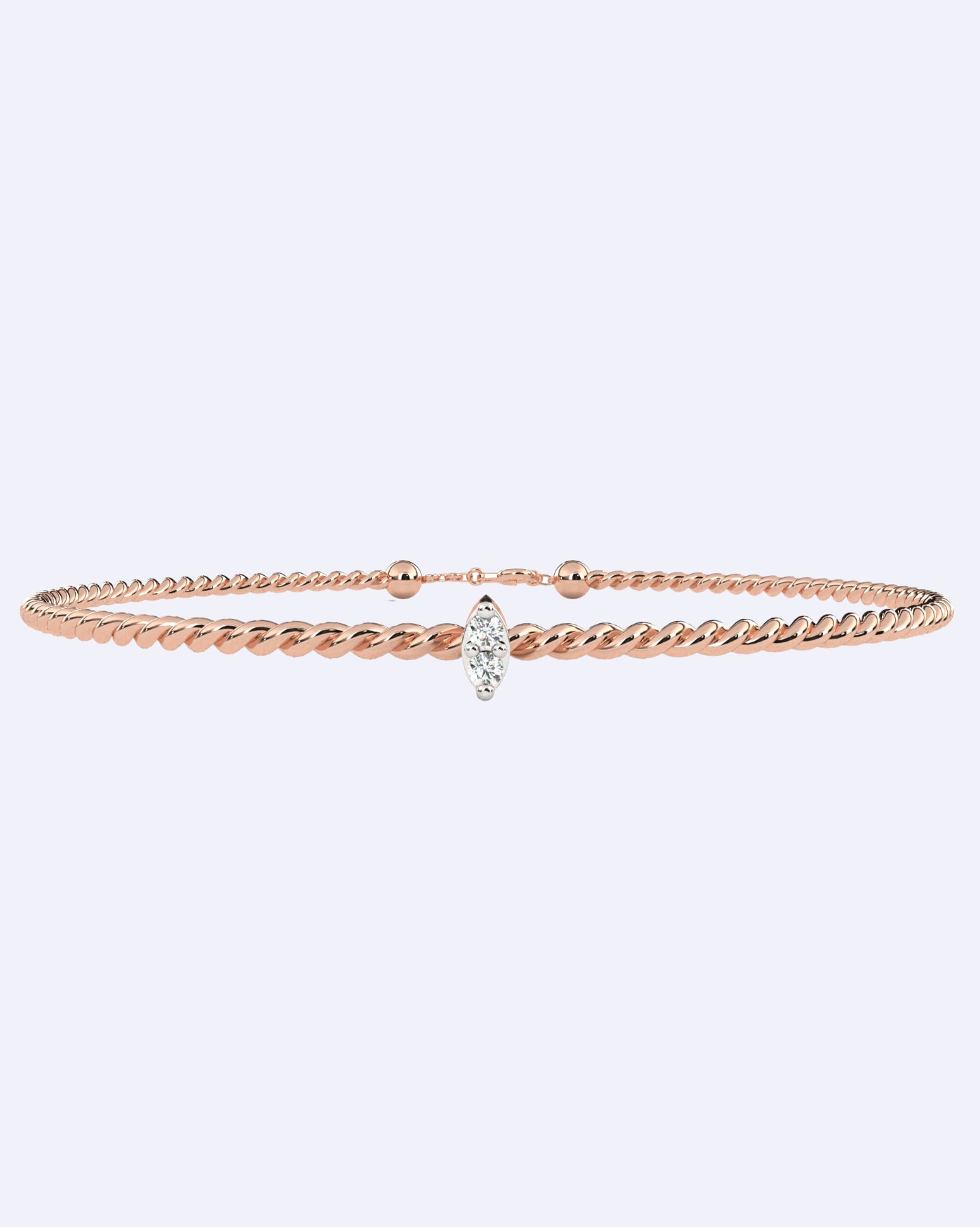 Minimal Diamond Bracelet Muse