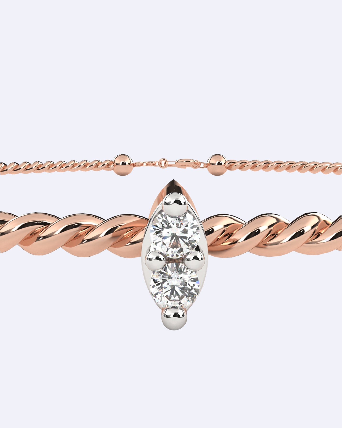 Minimal Diamond Bracelet Muse