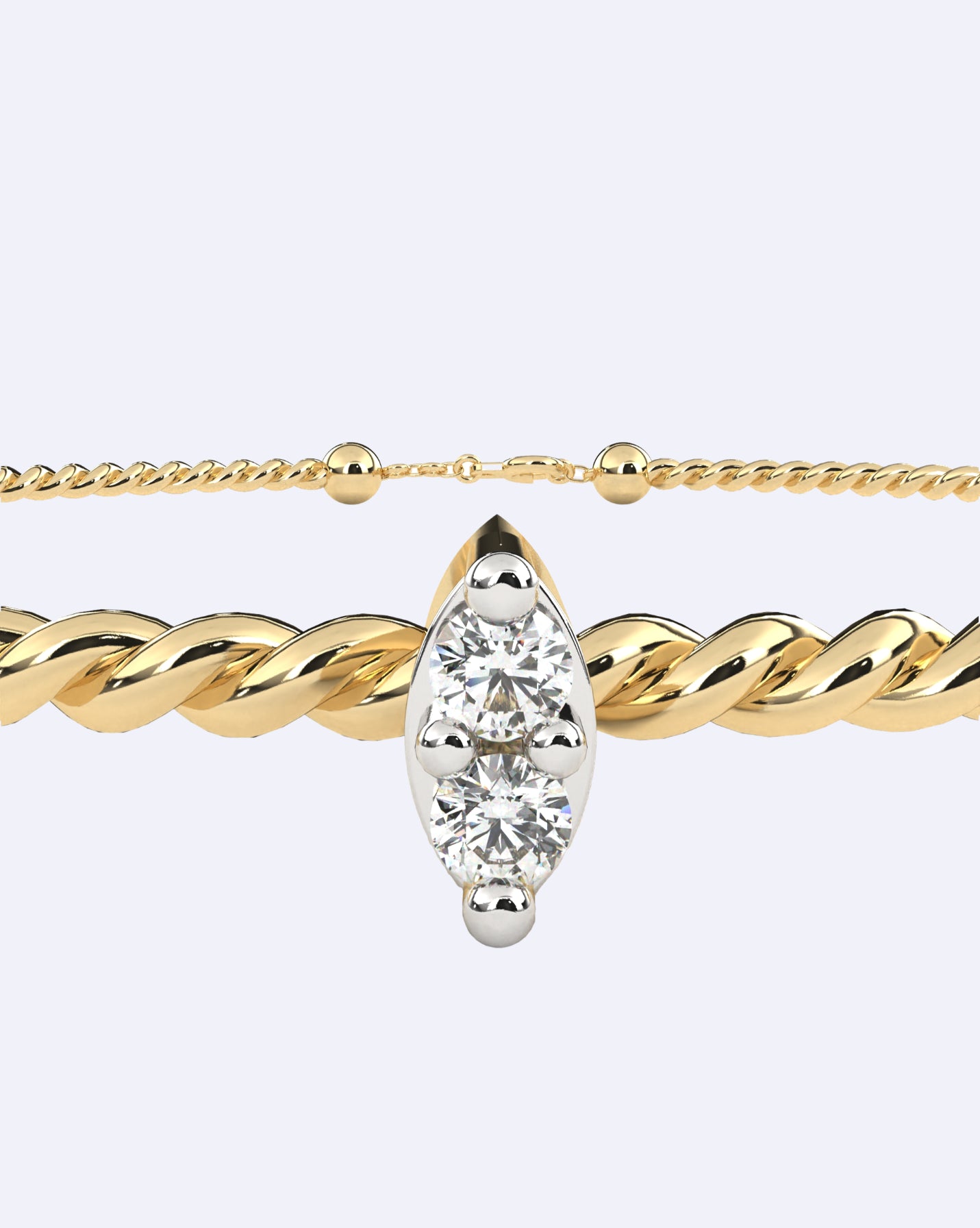 Minimal Diamond Bracelet Muse