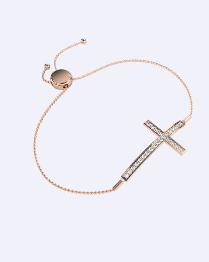 Celestial Cross Bracelet