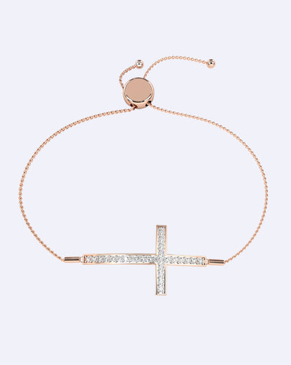 Celestial Cross Bracelet