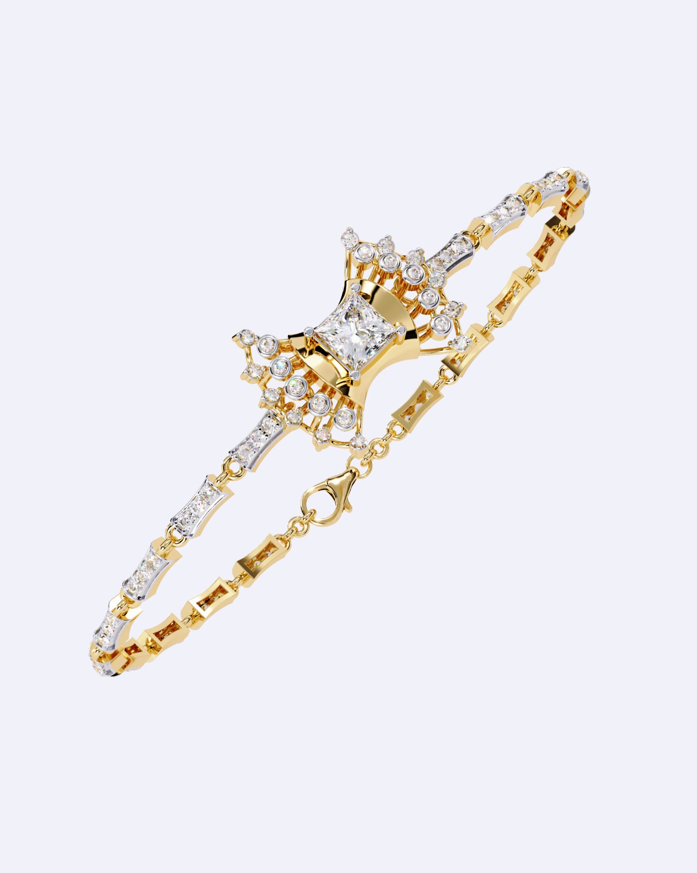 Sculpted Spark Bracelet