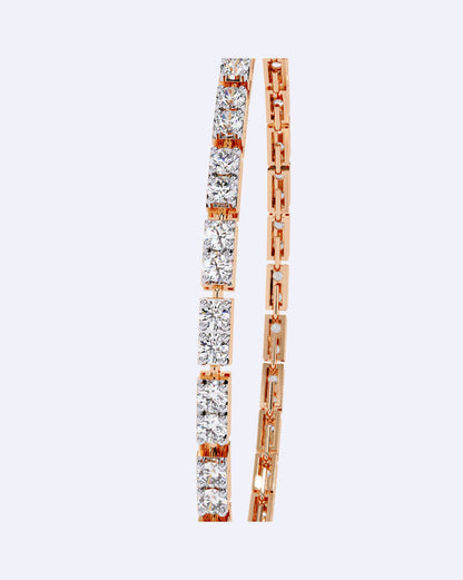 Parallel Brilliance Diamond Bracelet