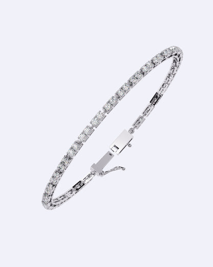Parallel Brilliance Diamond Bracelet