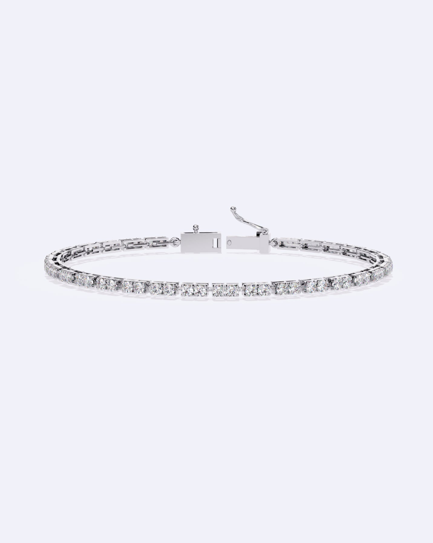 Parallel Brilliance Diamond Bracelet