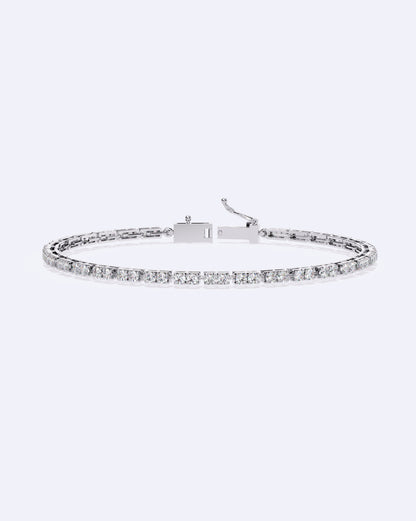 Parallel Brilliance Diamond Bracelet