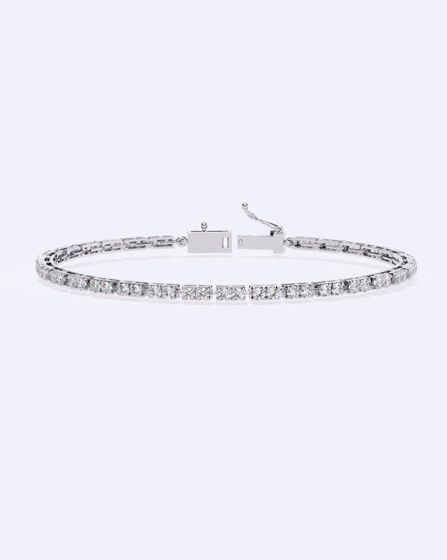 Parallel Brilliance Diamond Bracelet