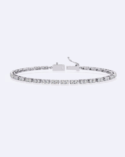Parallel Brilliance Diamond Bracelet