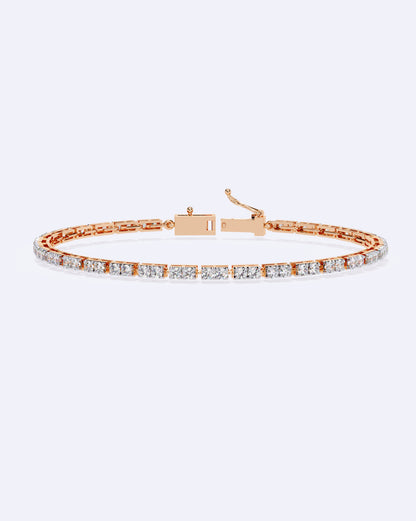 Parallel Brilliance Diamond Bracelet