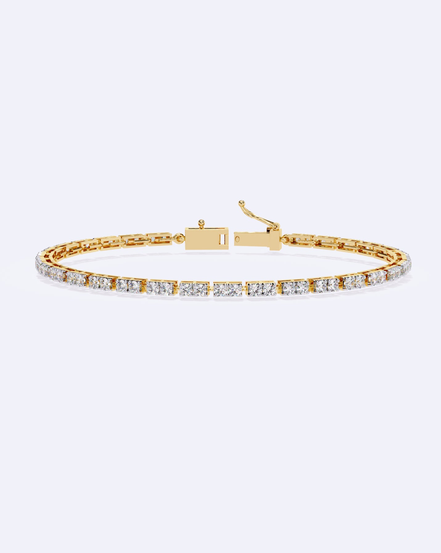 Parallel Brilliance Diamond Bracelet