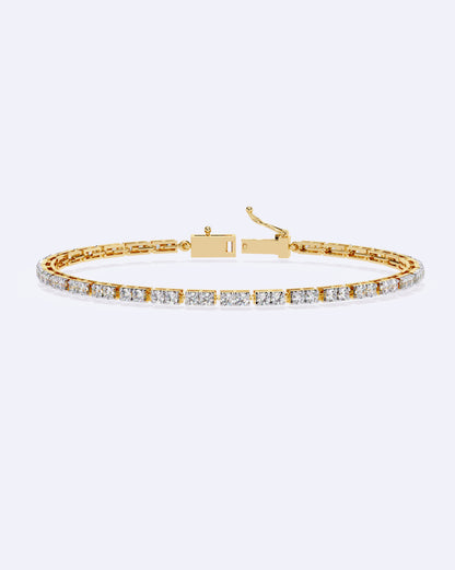 Parallel Brilliance Diamond Bracelet