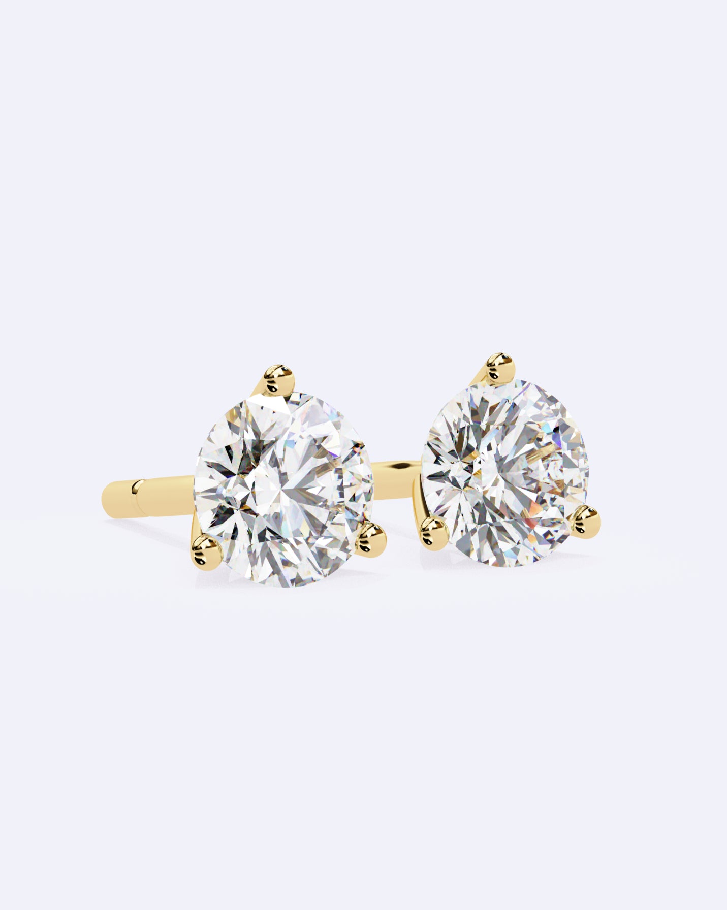 Timeless Single Diamond Studs