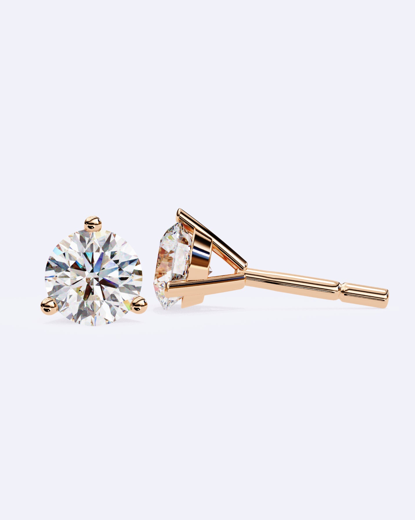 Timeless Single Diamond Studs