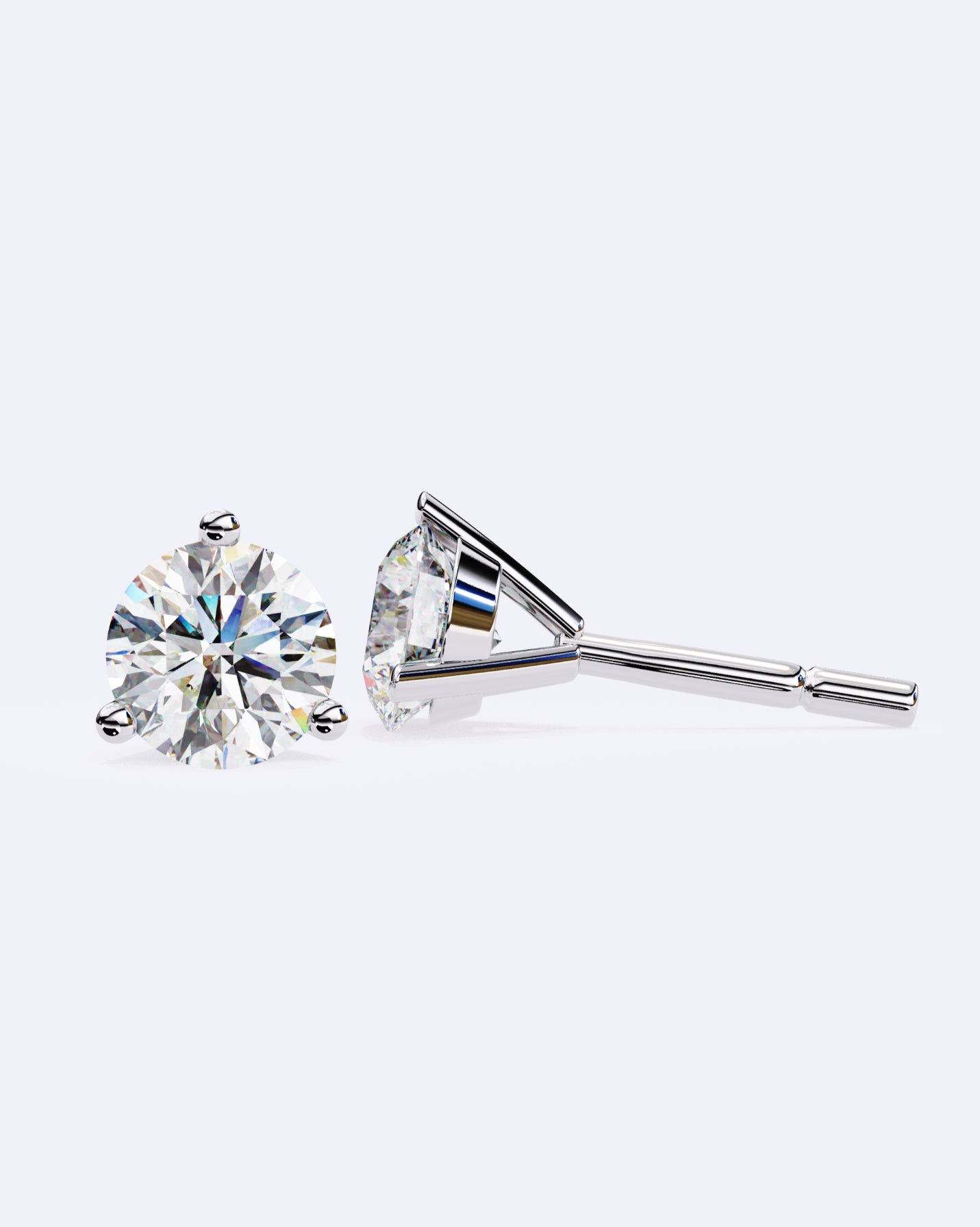 Timeless Single Diamond Studs