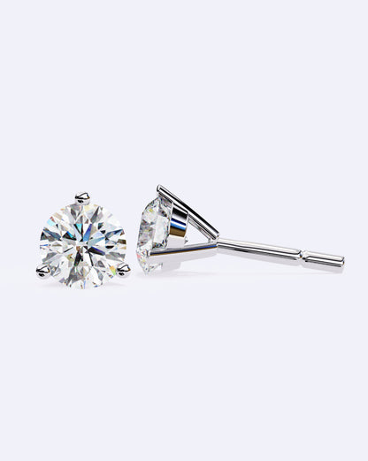 Timeless Single Diamond Studs
