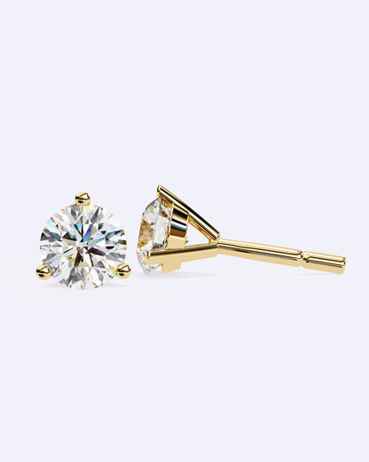 Timeless Single Diamond Studs