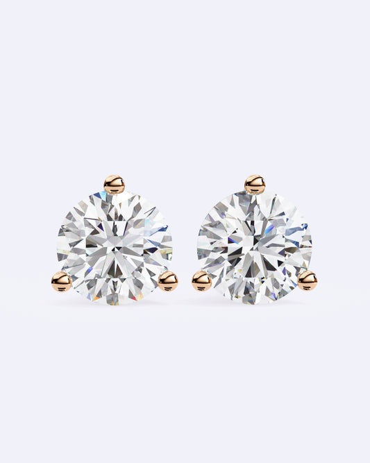 Timeless Single Diamond Studs