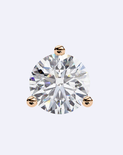 Timeless Single Diamond Studs