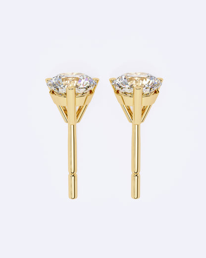 Timeless Single Diamond Studs