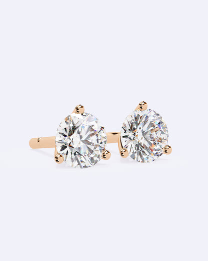Timeless Single Diamond Studs