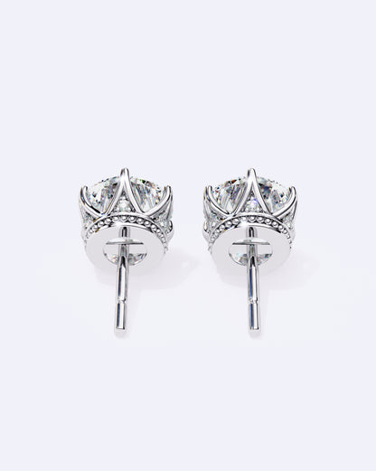 Royal Crown Diamond Studs