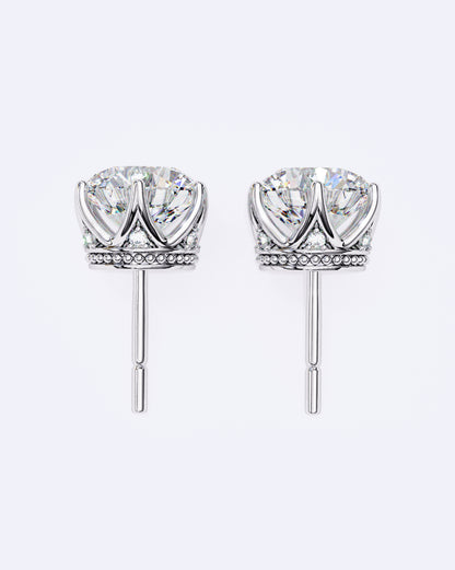 Royal Crown Diamond Studs