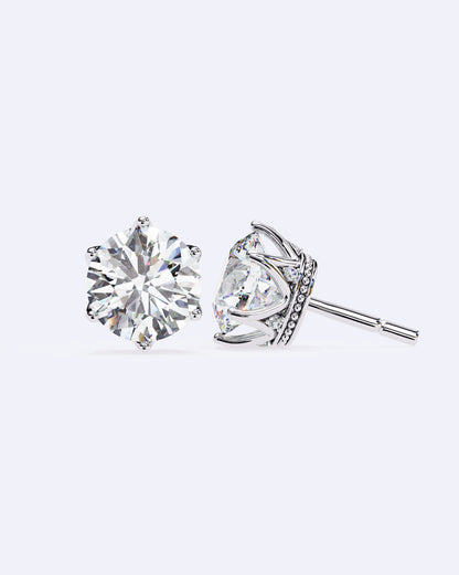 Royal Crown Diamond Studs