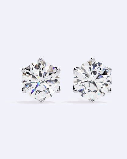 Royal Crown Diamond Studs
