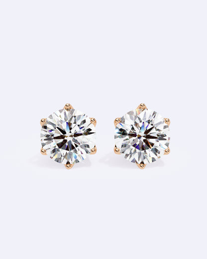 Royal Crown Diamond Studs