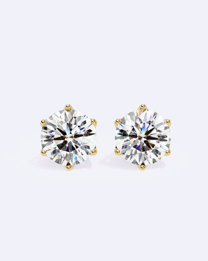 Royal Crown Diamond Studs
