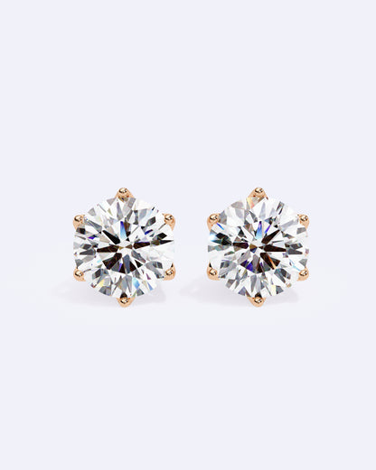 Royal Crown Diamond Studs