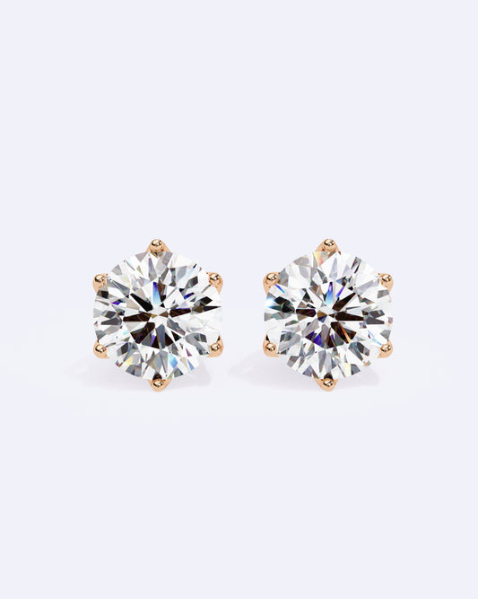 Royal Crown Diamond Studs
