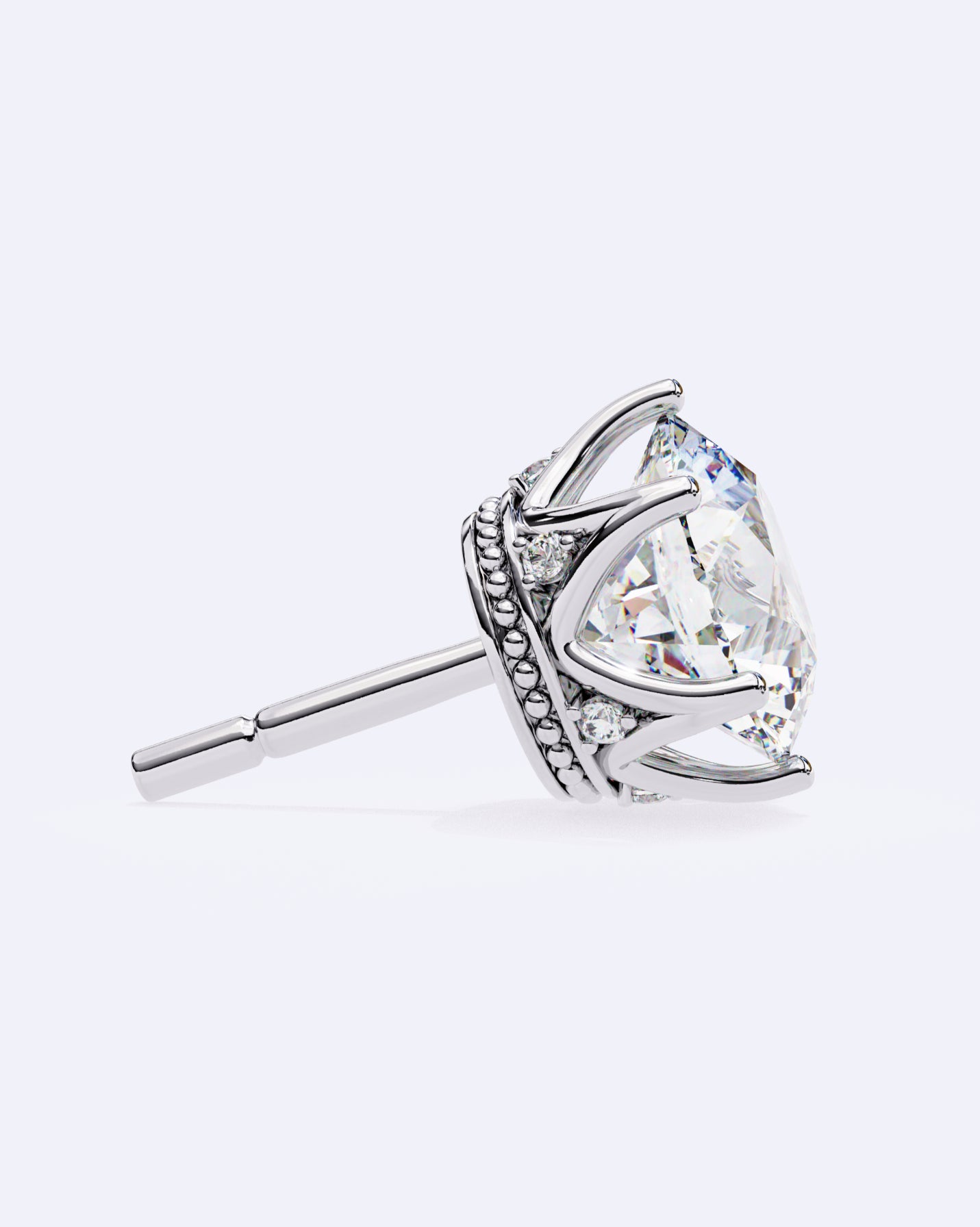 Royal Crown Diamond Studs