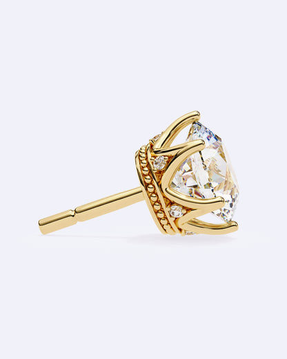 Royal Crown Diamond Studs