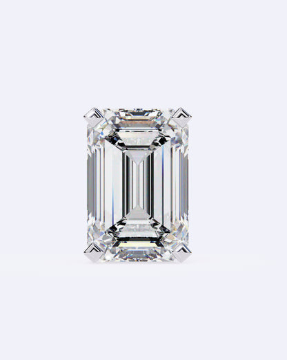 Sleek Baguette Solitaire Stud