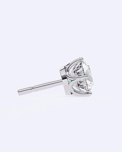 Elegant Solitaire Ear Studs