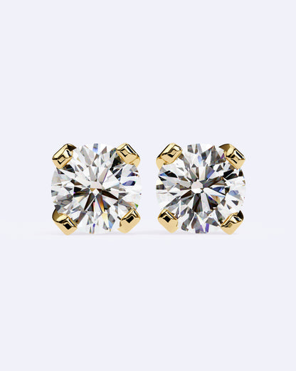 Timeless Prong-Set Diamond Studs
