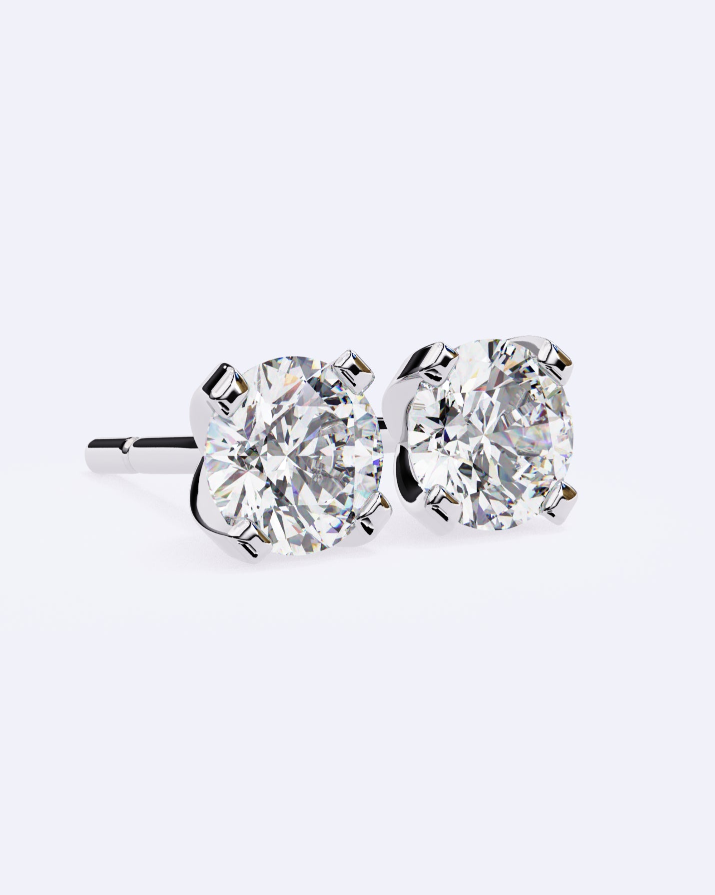 Timeless Prong-Set Diamond Studs