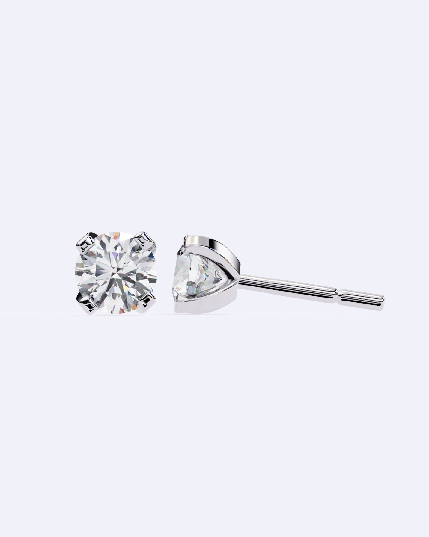 Timeless Prong-Set Diamond Studs
