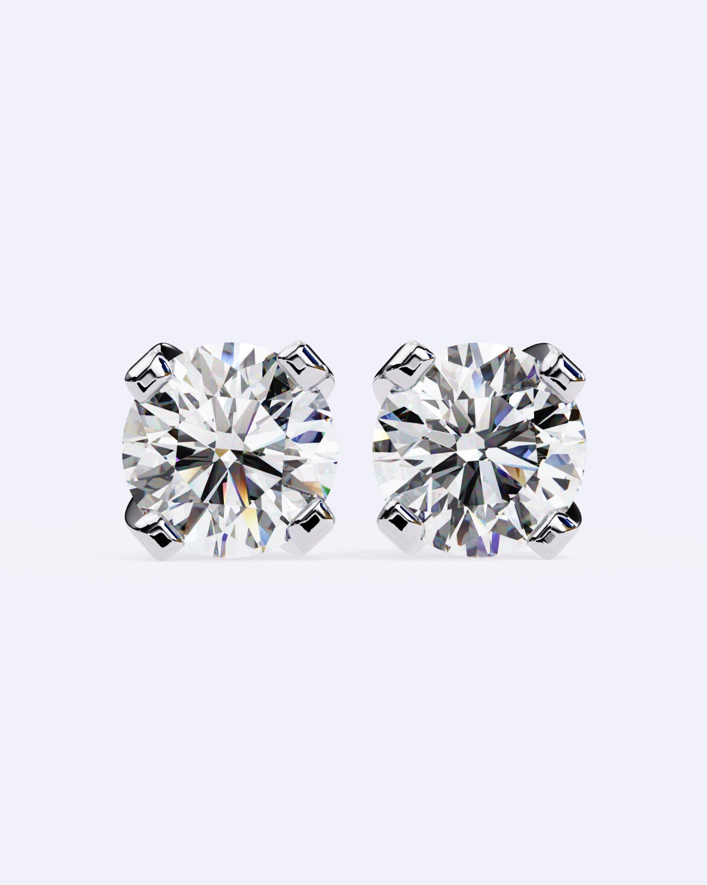 Timeless Prong-Set Diamond Studs