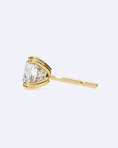 Twin-Prong Round Stud