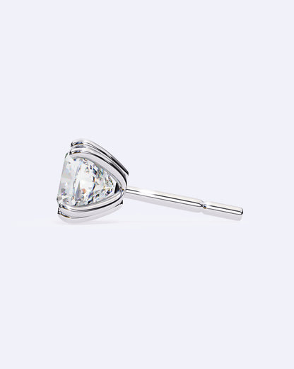 Twin-Prong Round Stud
