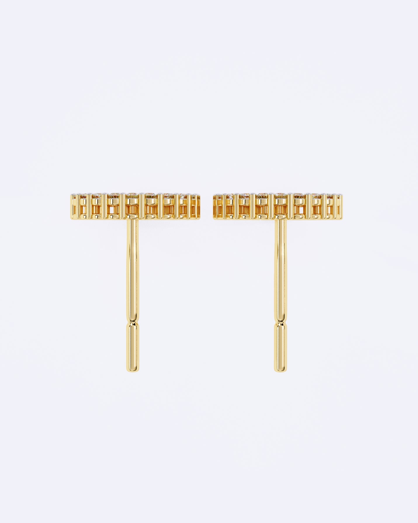 Halo Circle Diamond Studs