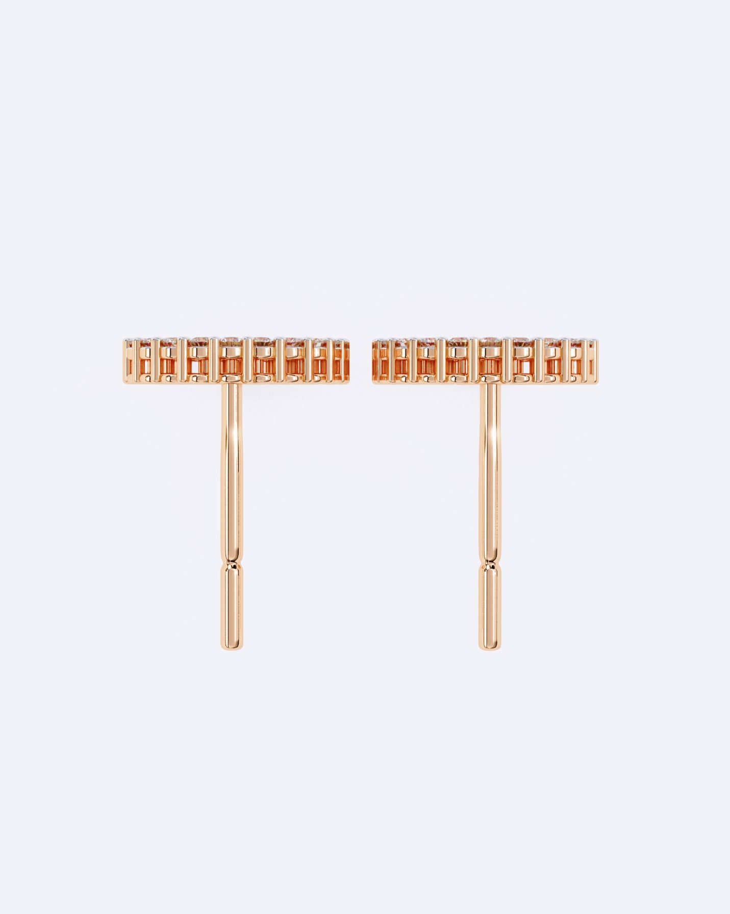 Halo Circle Diamond Studs