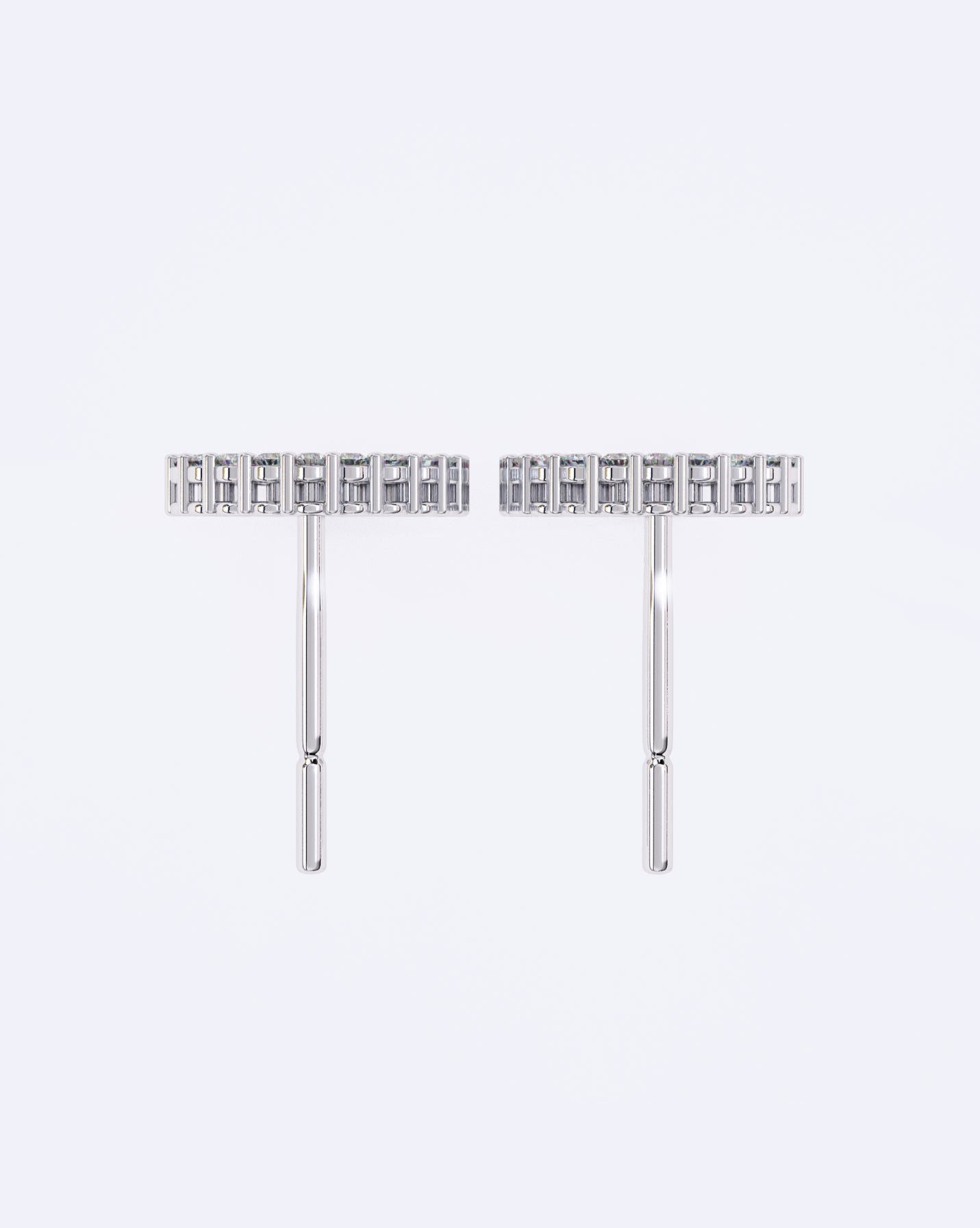 Halo Circle Diamond Studs