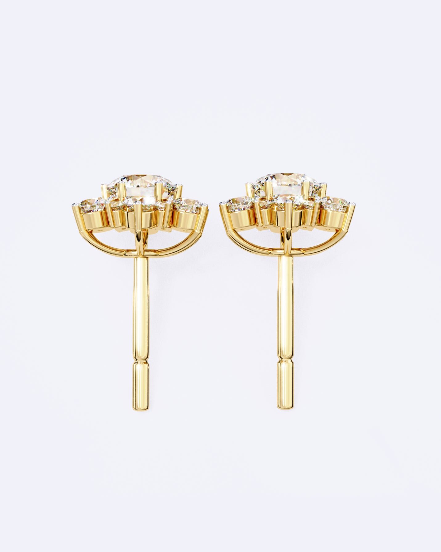 Winter Bloom Diamond Studs