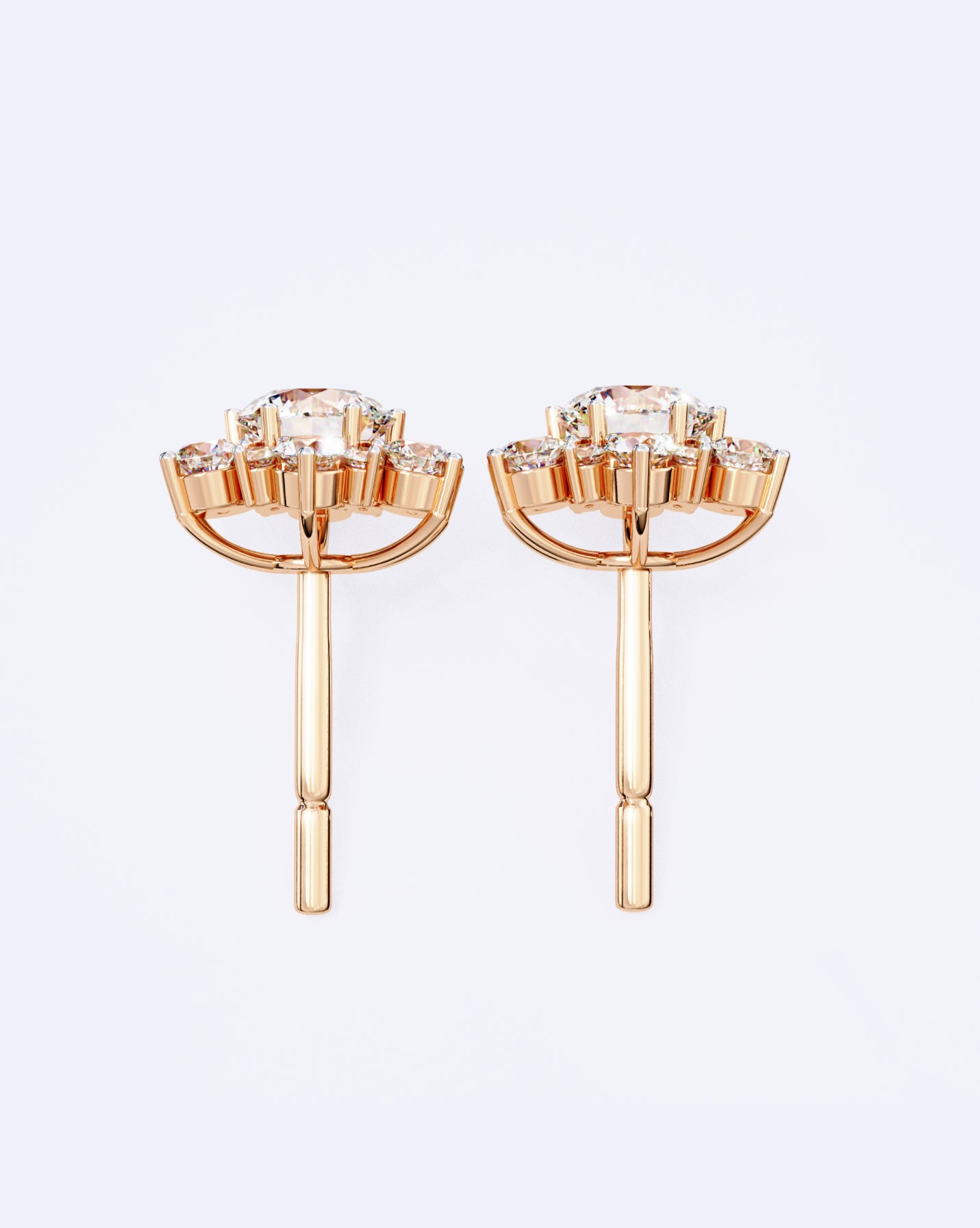 Winter Bloom Diamond Studs