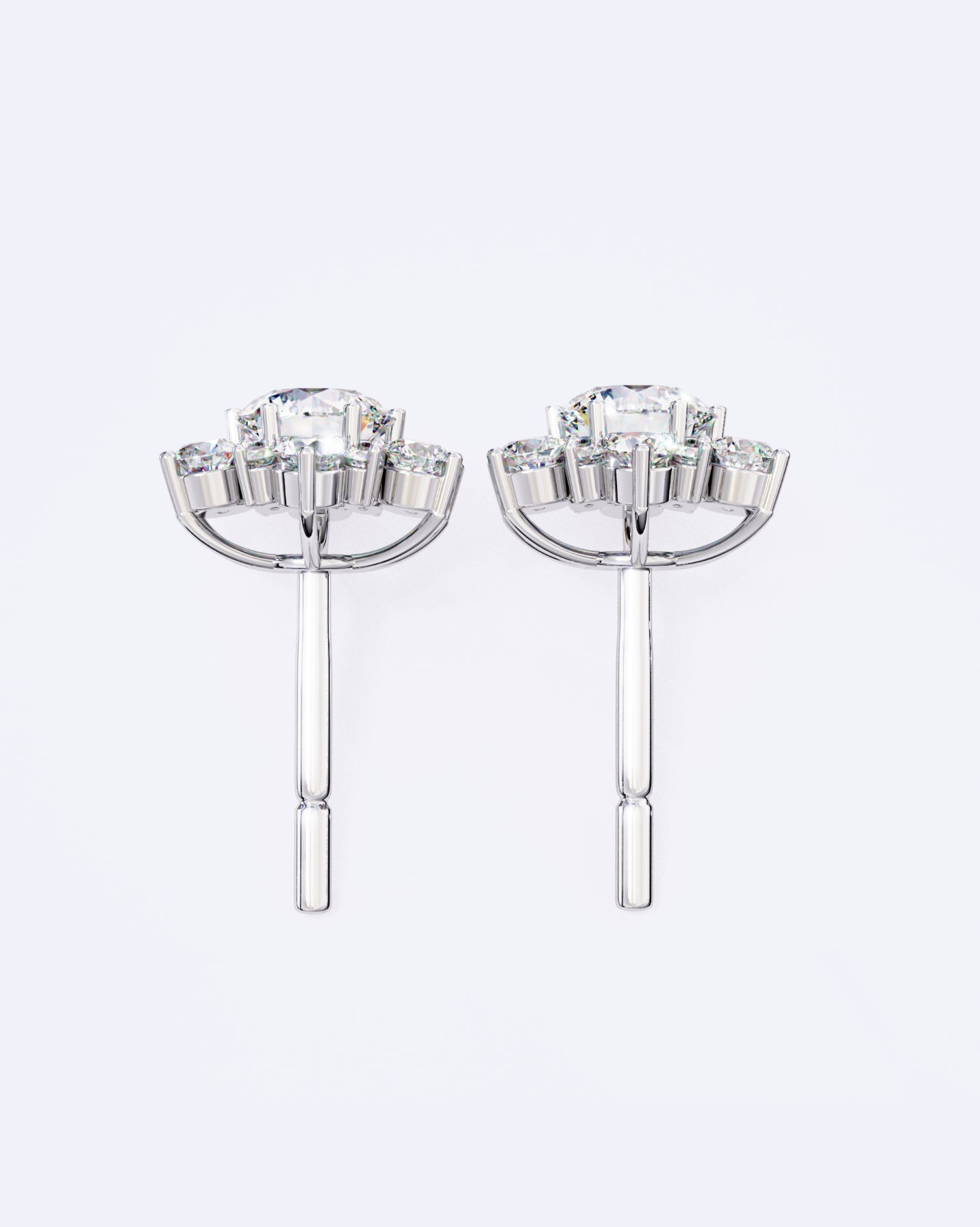 Winter Bloom Diamond Studs