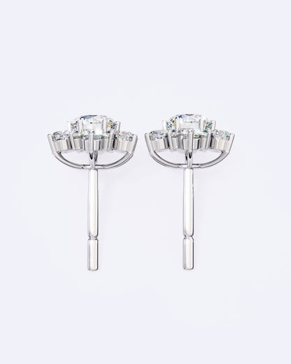 Winter Bloom Diamond Studs