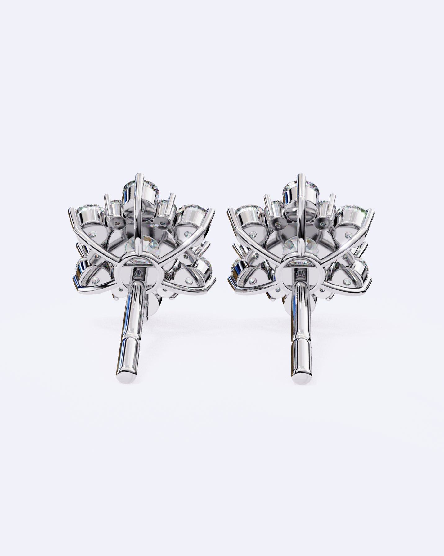 Winter Bloom Diamond Studs